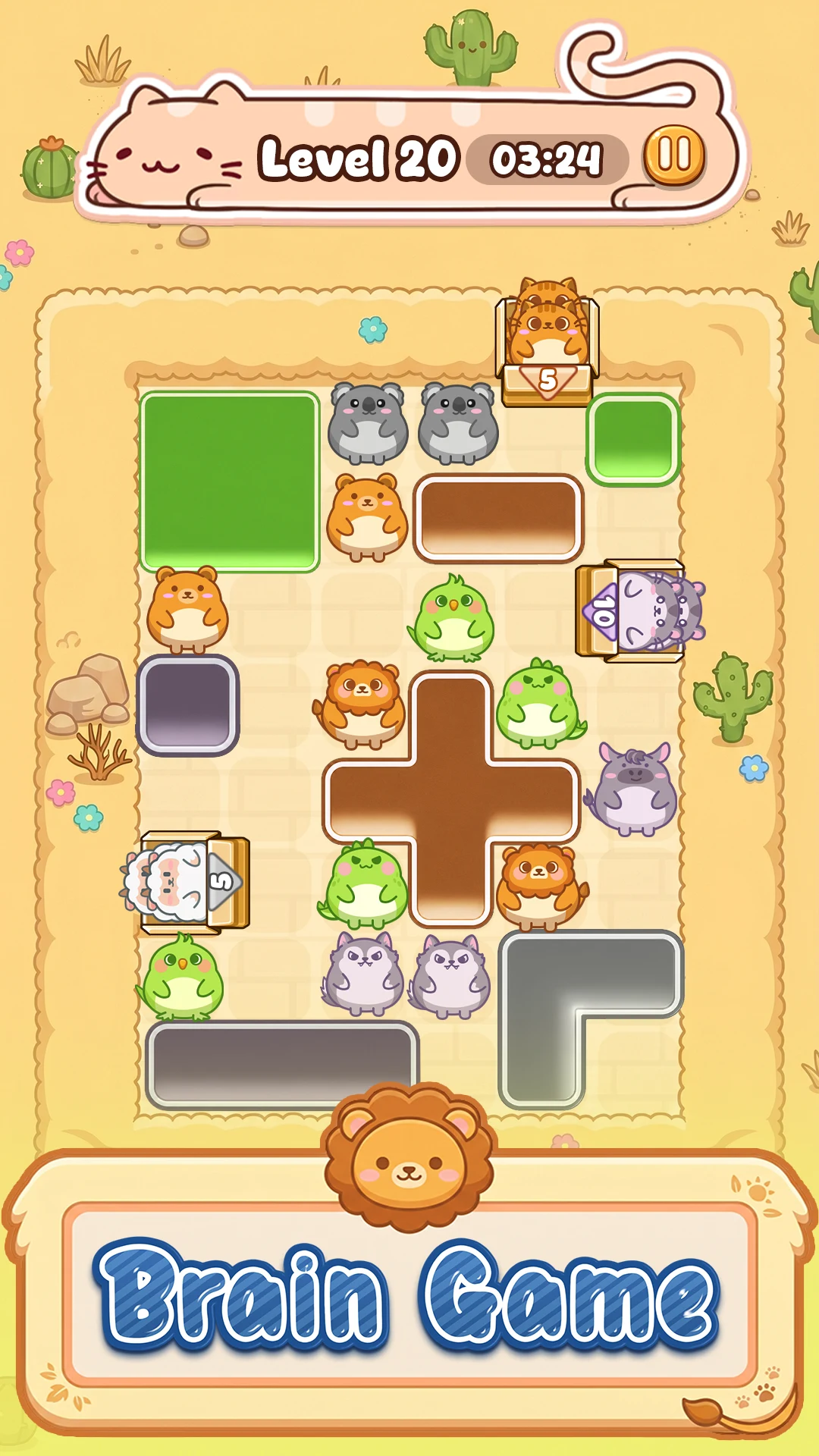 Drop Puzzle Animal screenshot